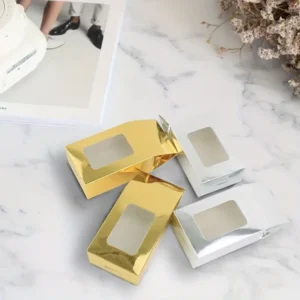 Klein doosje met snoep - Goud