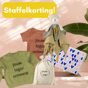 Welkom Wondertje 'beer' - pakket (vanaf 25 stuks)