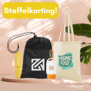 Zonnig & actief pakket (vanaf 100 stuks)